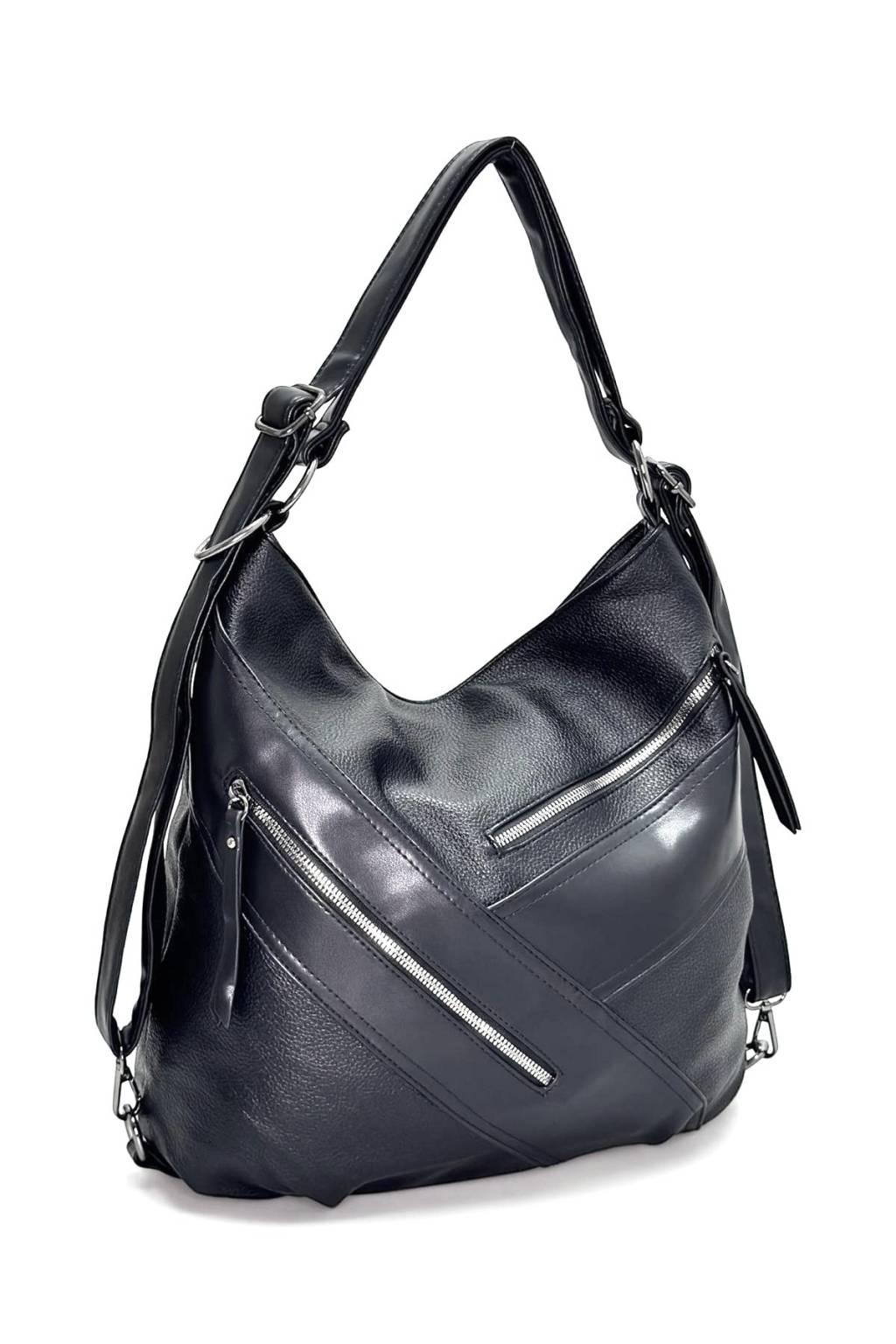 Dámska kabelka/ruksak 3v1 LH2503 čierna