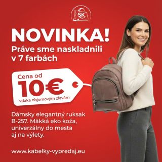 👉 https://www.kabelky-vypredaj.eu/vyhladavanie/?string=B-257